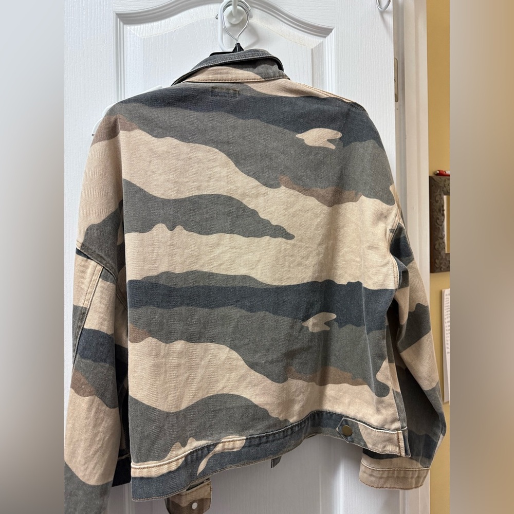 Easel camo denim jacket - Picture 2 of 2